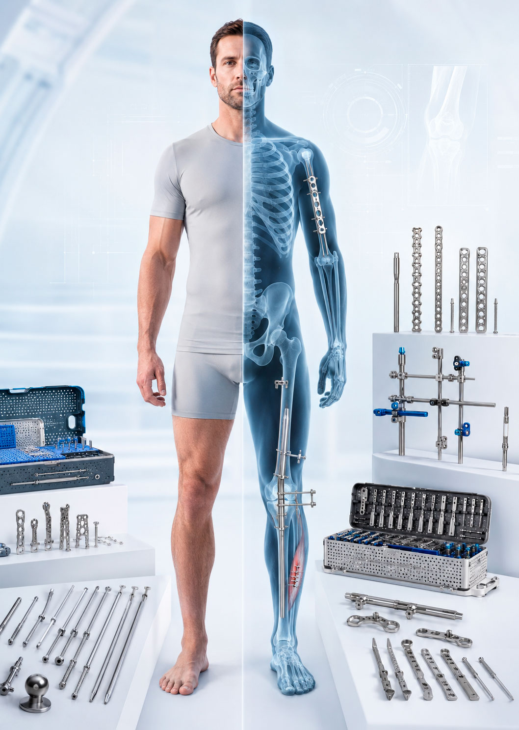 Fabricação de implantes em aço cirúrgico